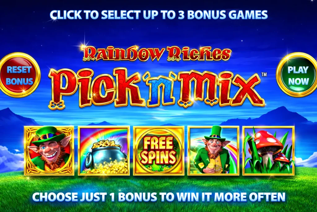 Rainbow Riches Pick 'n' Mix Free Play